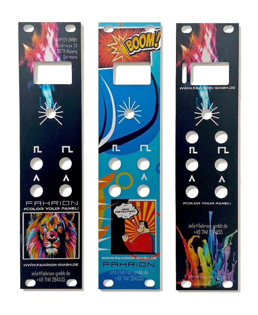 Aluminium - front panel