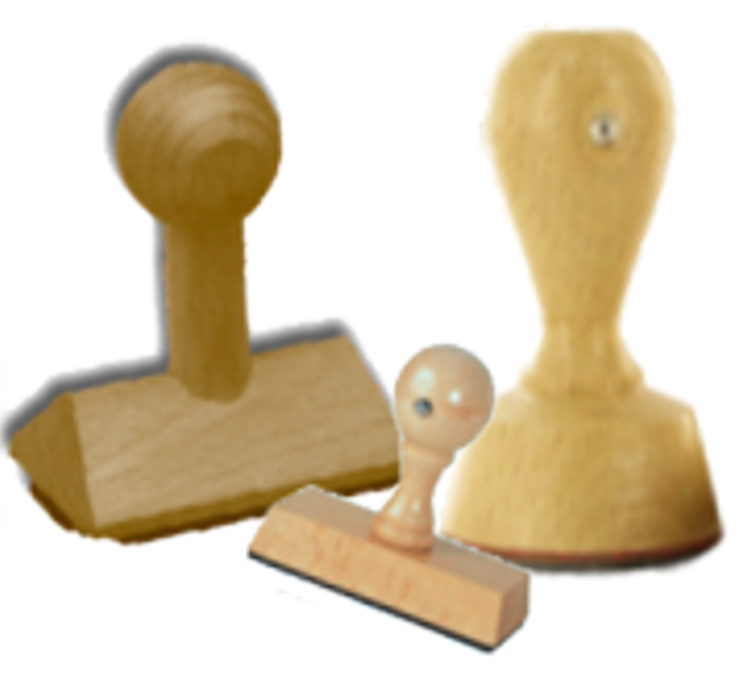 Holzstempel