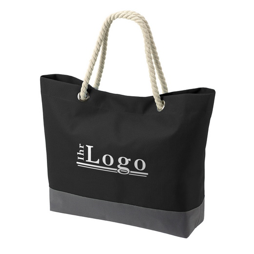 Tasche schwarz mit Logo